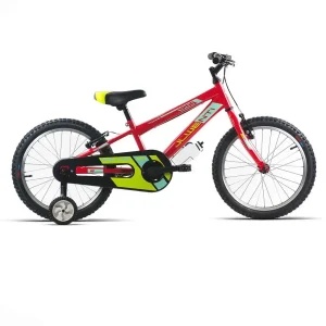 Bici 18″ Niño Rojo/Negro