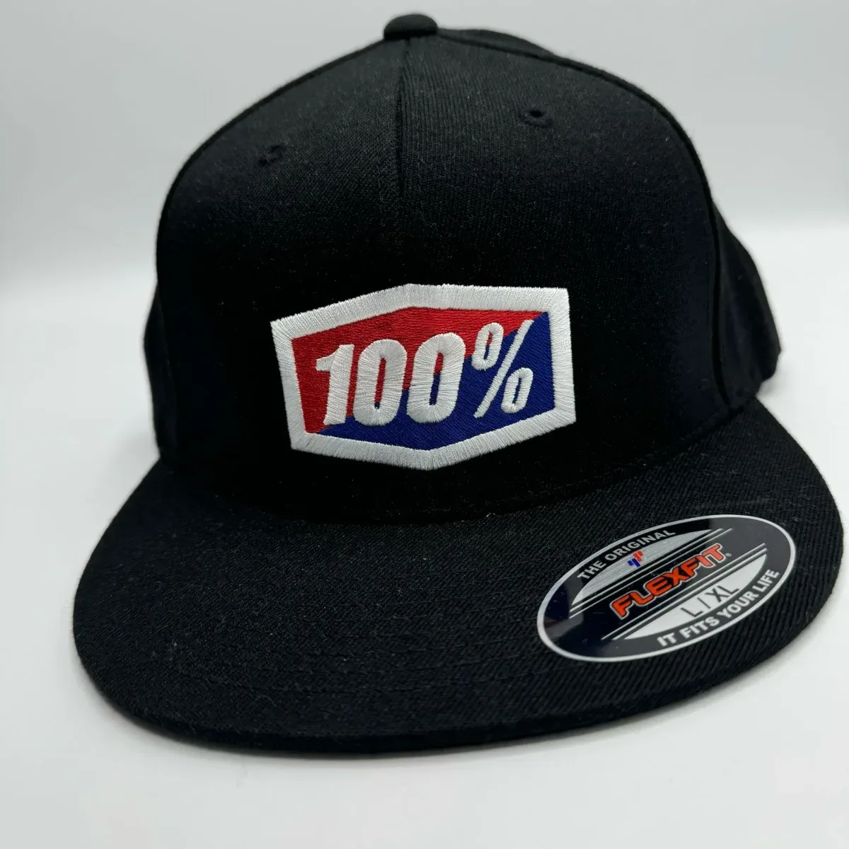 Gorra Visera Plana 100% Negra - Imagen 2