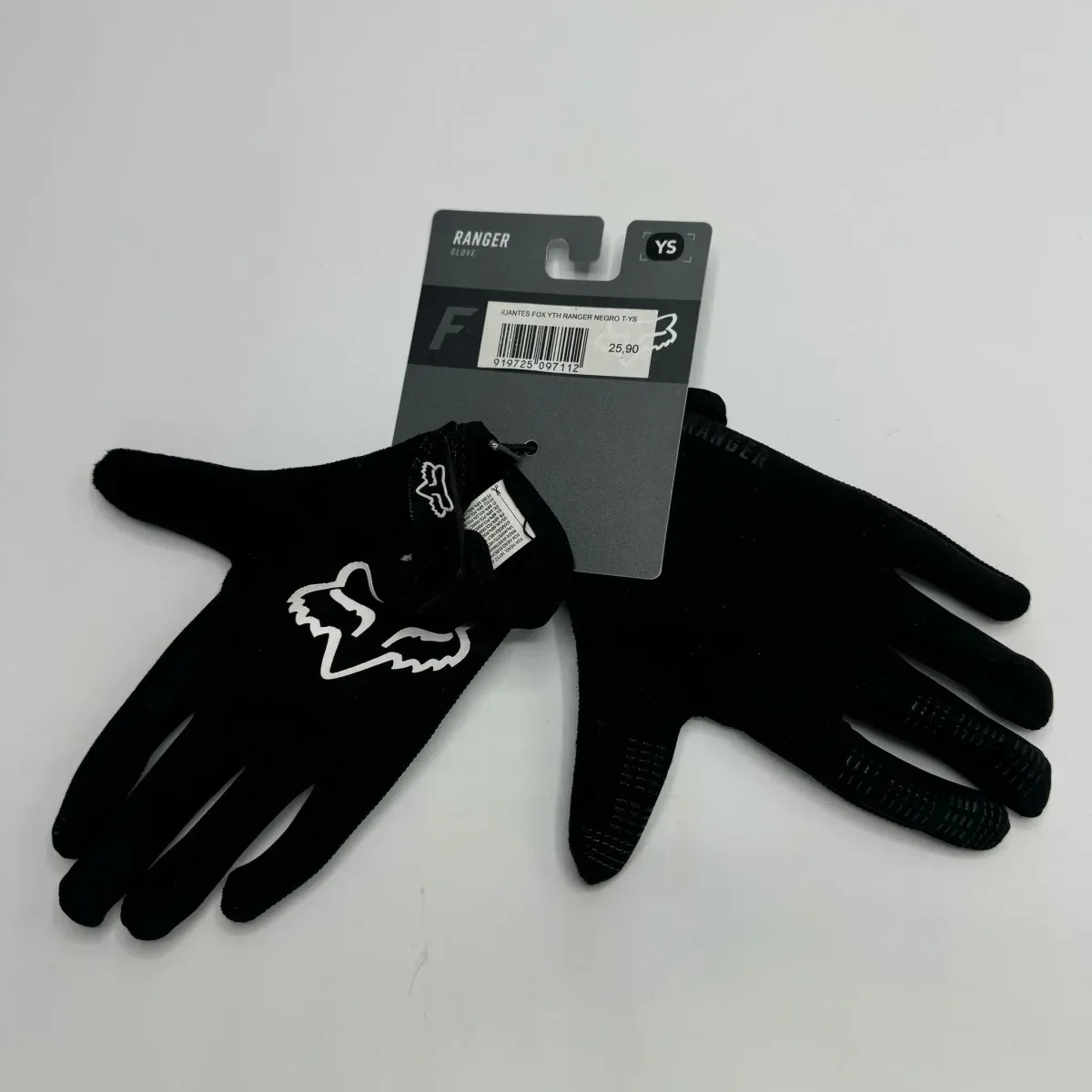 Guantes Fox Ranger Young Negros - Imagen 2