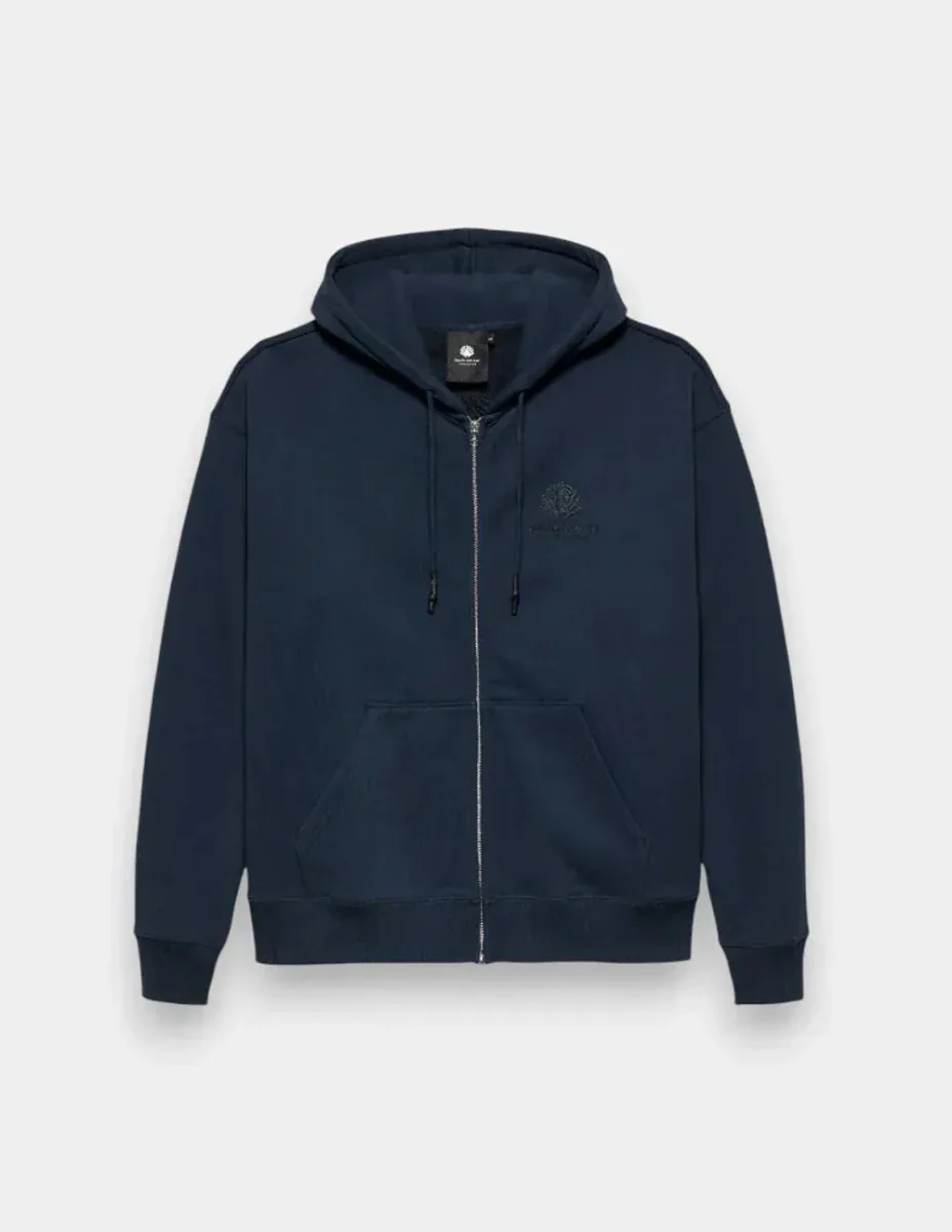 Sudadera con Capucha New Amsterdam Logo Azul Unisex - Imagen 2