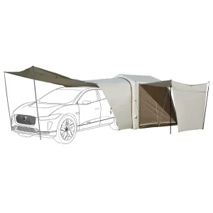 Tienda unida al coche